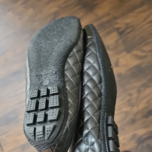 Paul Mayer Attitudes Gray Quilted Flats - Picture 16 of 16